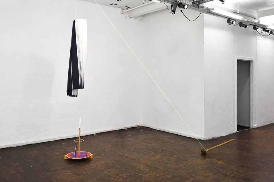 Elisabeth Sonneck, exhibition view - Raum www at Neurotitan, Berlin