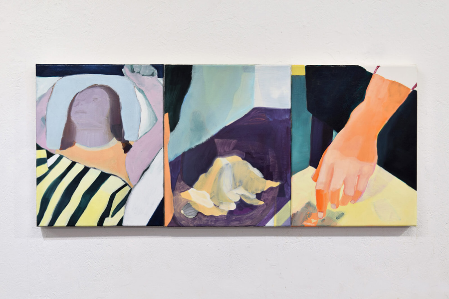 Lexia Hachtmann, exhibition view - Raum www at Neurotitan, Berlin